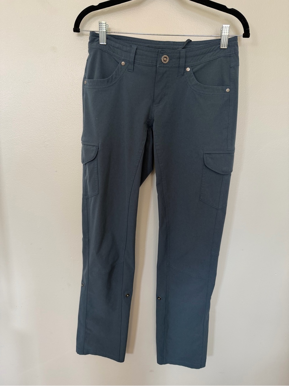 KÜHL Women’s Freeflex Roll-Up Pants – Blue